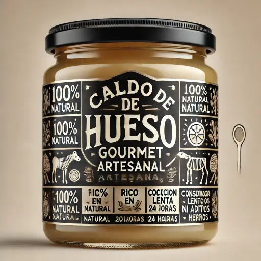 🦴 Caldo de huesos 🦴 de 1/2 Litro  